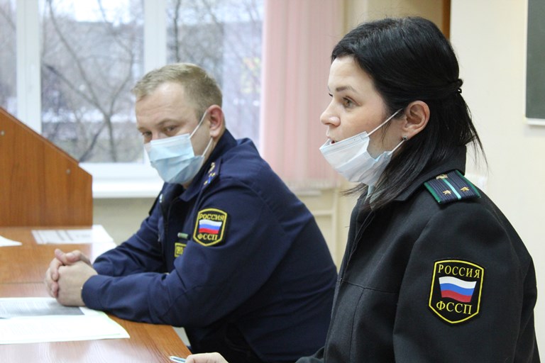 Cтуденты юридического института встретились с представителями Управления Федеральной службы судебных приставов России по Республике Коми