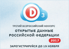 Третий Всероссийский конкурс «Открытые данные Российской Федерации» и Большой хакатон для его участников