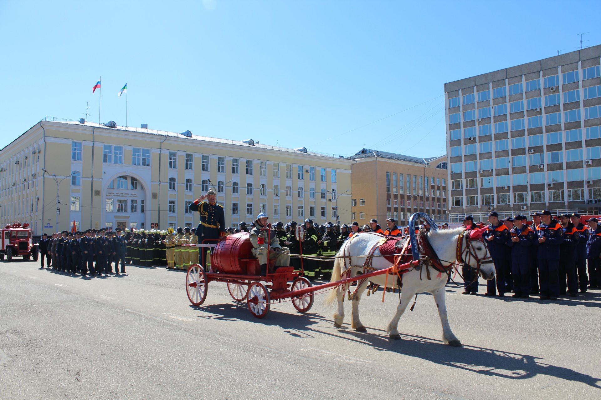 День пожарной охраны России отметят на Стефановской площади столицы Коми