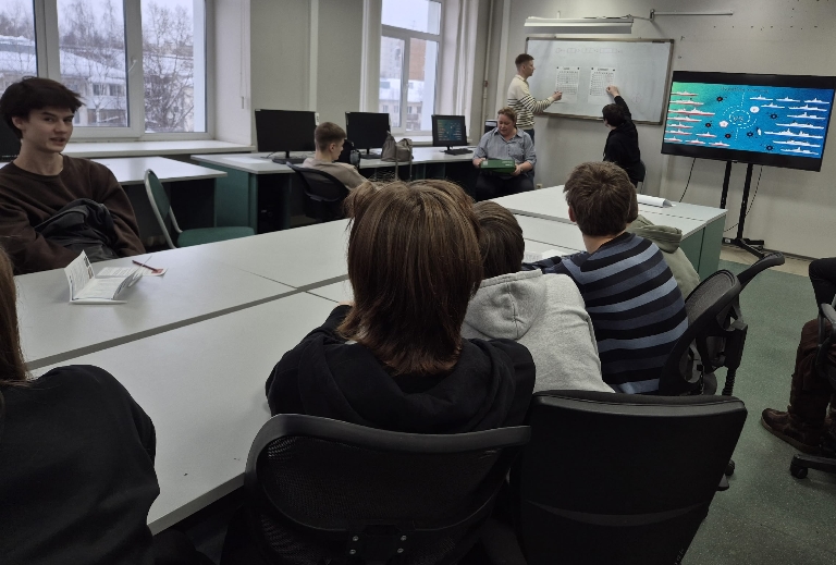 Встреча со школьниками в формате интеллектуального диалога: «Целься в будущее!»