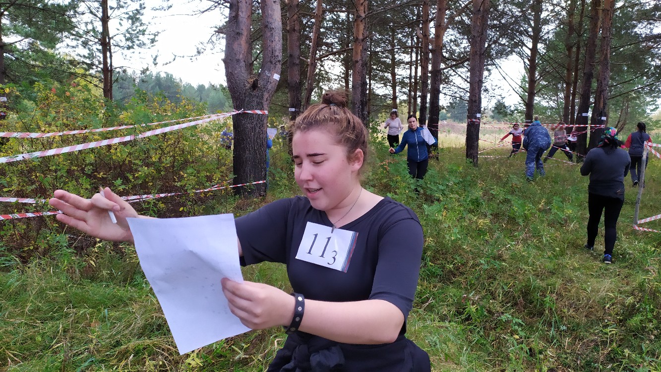 Студенты на турслете