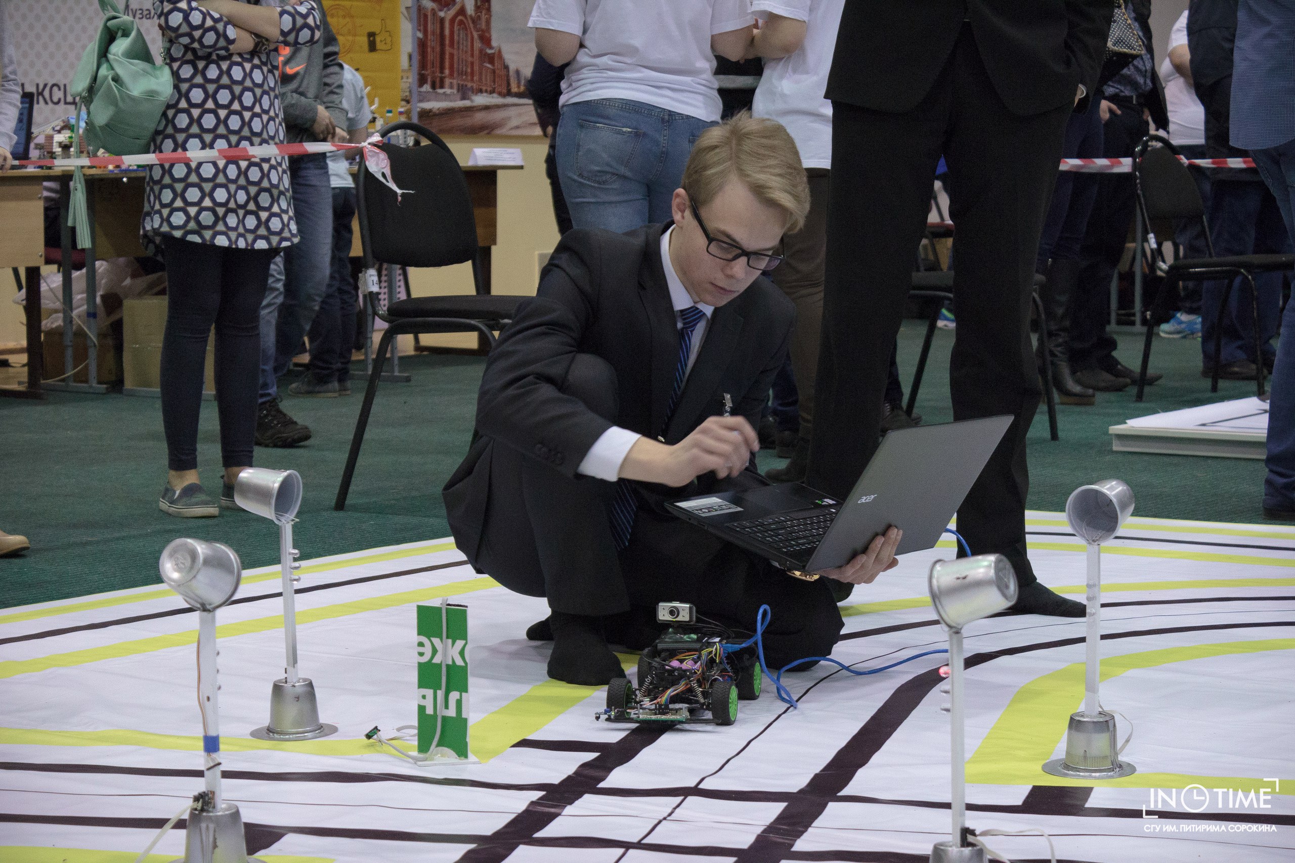 Студенты СГУ им. Питирима Сорокина поиграют в робо-тетрис на Всероссийской робототехнической олимпиаде