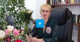 Видеопоздравление ректора СГУ им. Питирима Сорокина с Международным женским днём