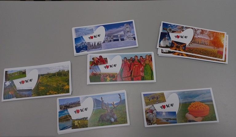 Иногородние и иностранные студенты СГУ им. Питирима Сорокина отправили письма домой