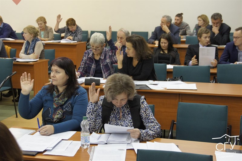 Первое заседание Ученого совета под председательством и.о. ректора Ольги Сотниковой