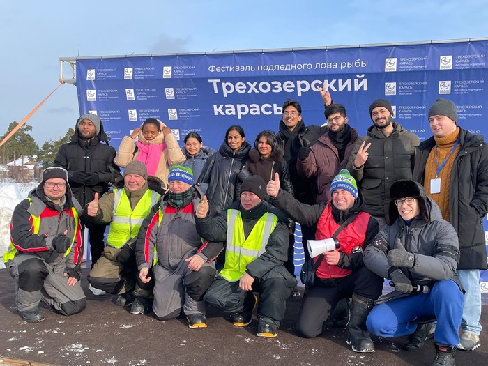 «Клевое место»: студенты СГУ им. Питирима Сорокина приняли участие в фестивале «Трехозерский карась»