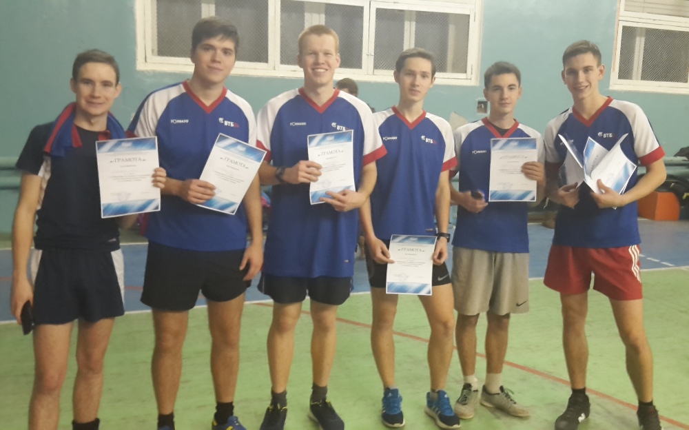 Итоги игр по волейболу среди мужчин в зачет Спартакиады первокурсников СГУ