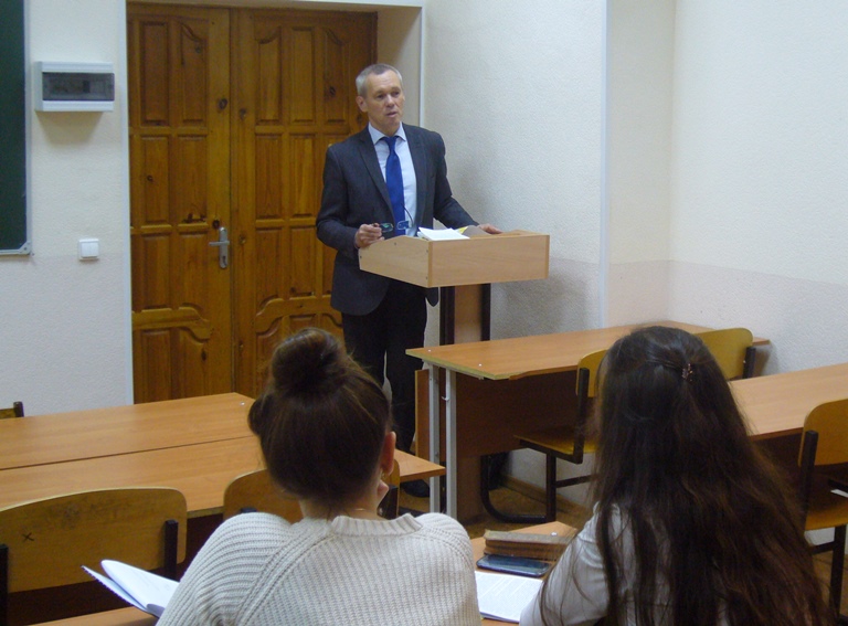 Встреча студентов-юристов с Председателем исполнительного комитета регионального отделения Общероссийской общественной организации «Ассоциация юристов России» в Республике Коми