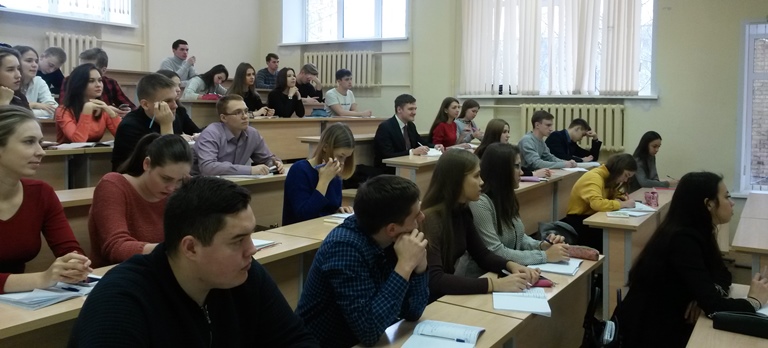 В юридическом институте прошла встреча  с заместителем начальника Территориального отдела записи актов гражданского состояния г. Сыктывкара