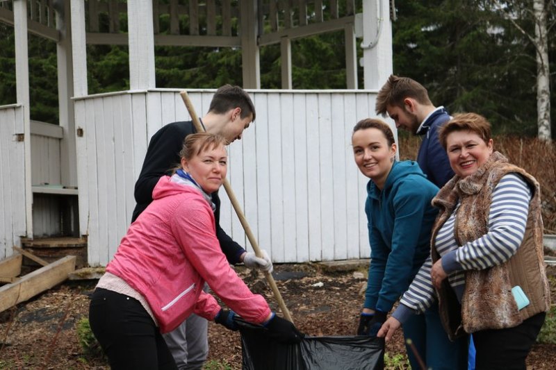 Марш парков в ботсаду СГУ им. Питирима Сорокина