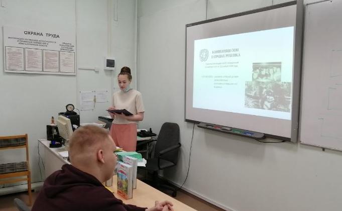 Студенты-юристы рассказали детям о мультперсонажах-правонарушителях