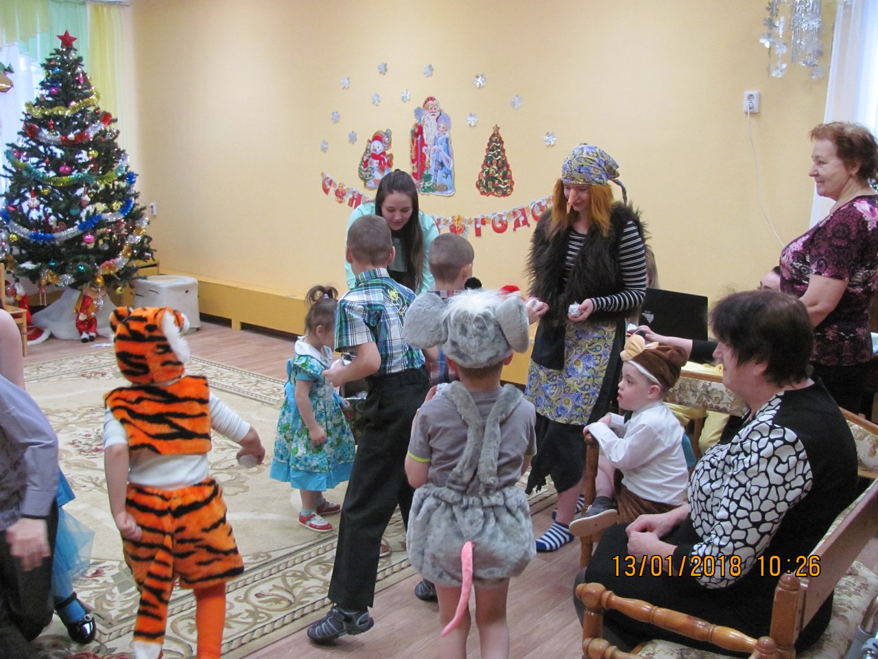 Подарили радость особым детям